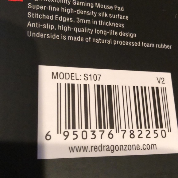 NWT unopened Redragon gaming essentials Keyboard/Mouse/Mousepad - Picture 14 of 16